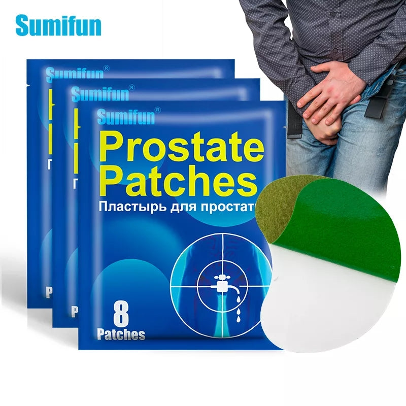 Prostate Patches (8 patches) | Medicated Patch for Prostate, Frequent Urination, and Painful Urination