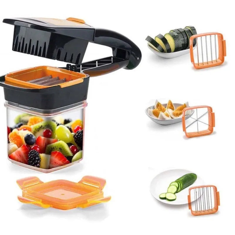 GENIUS NICER DICER Quick Hand-Held Chopping Slicing and Dicing Machine  £5.99 - PicClick UK