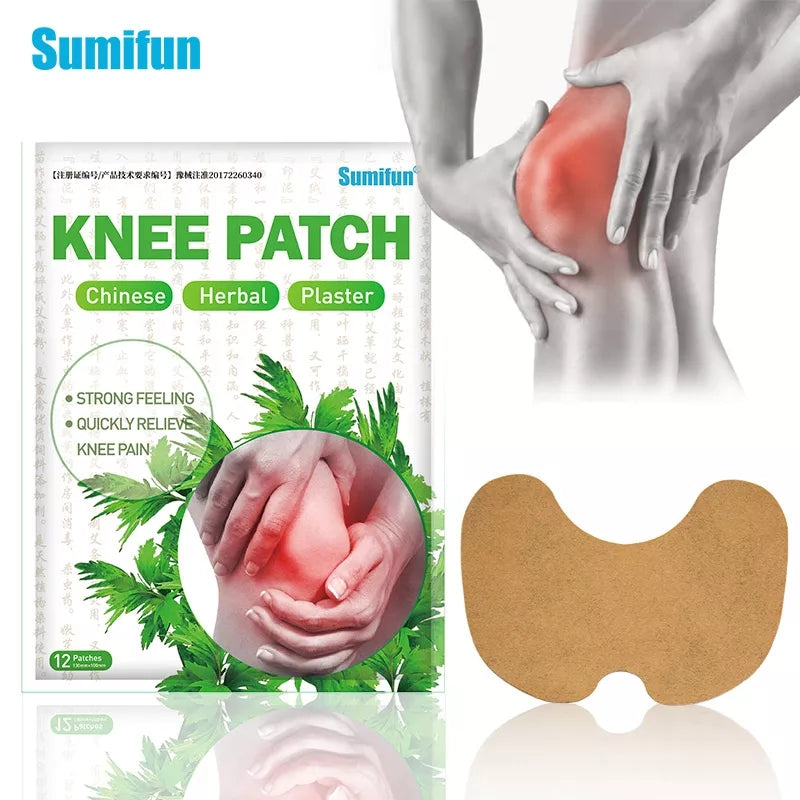 Knee Pain Relief Patches (12 Patches)