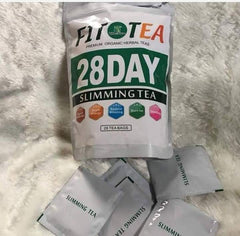 28 Day Fit and Slimming Tea | Herbal Tea for Weight Loss, Metabolism, and Bloating