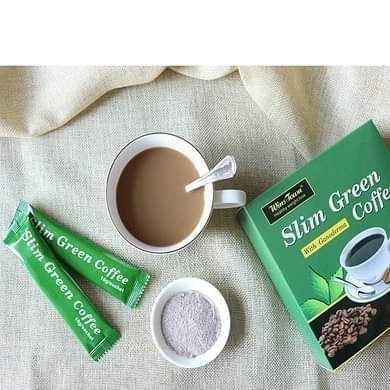 Slim Green Coffee with Ganoderma | Instant Coffee for Weight Loss, Appetite Control, Bloating, and Metabolism