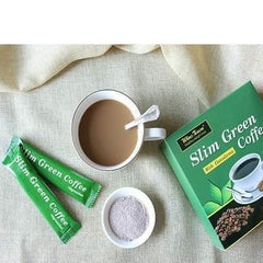 Slim Green Coffee with Ganoderma | Instant Coffee for Weight Loss, Appetite Control, Bloating, and Metabolism