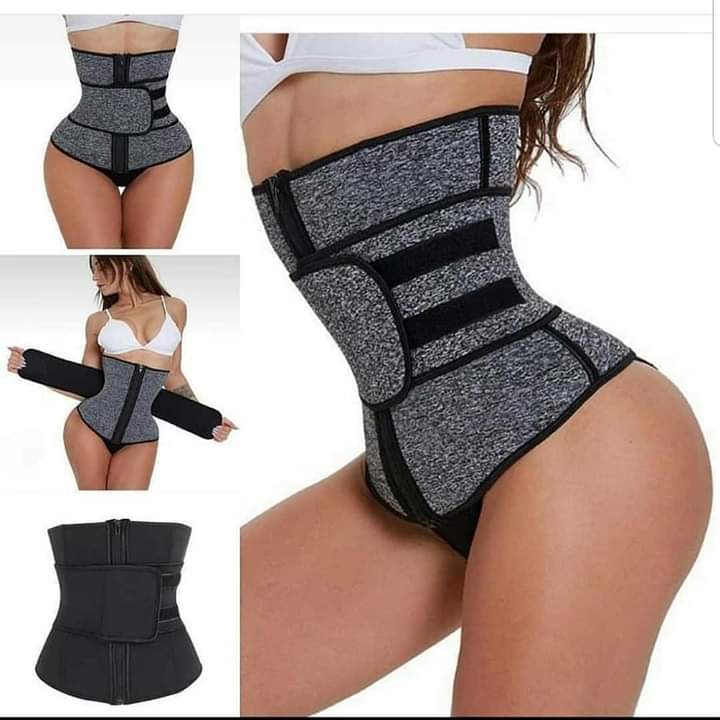 Slimming belt neoprene corset zipper