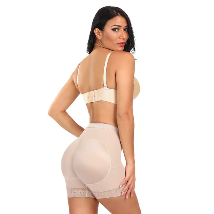 Padded Butt Lifter Panty, Underwear with Removable Butt Pads