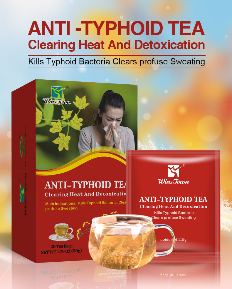 Anti-Typhoid Tea | Herbal Tea for Preventing Typhoid, Clearing Heat and Boosting Immune