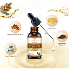 Argan Oil Face Serum | Anti-Wrinkle, Moisturizing and Scar Removal Serum