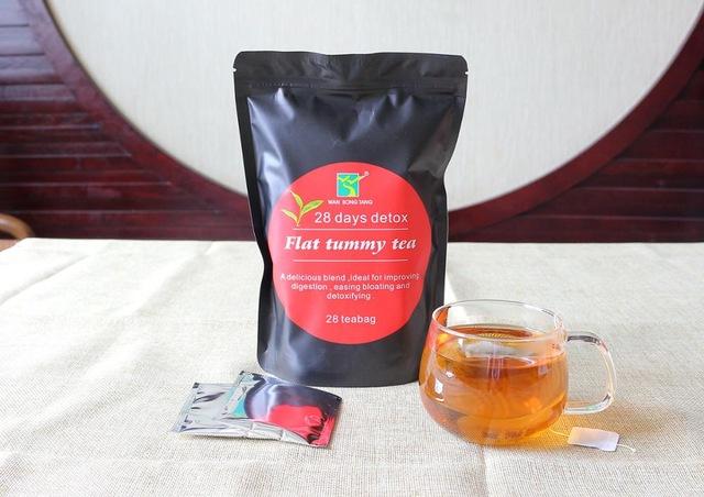 28 Days Detox and Flat Tummy Tea | Herbal Tea for Detoxification, Bloating, and Healthy Digestion