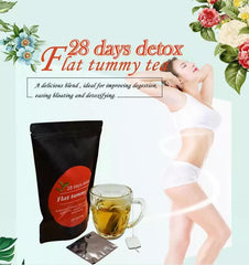 28 Days Detox and Flat Tummy Tea | Herbal Tea for Detoxification, Bloating, and Healthy Digestion