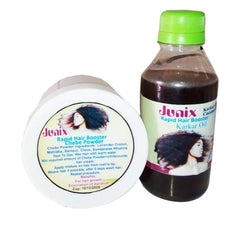 2-in-1 Rapid Hair Booster Bundle | Chebe Powder and Karkar Oil