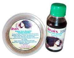 2-in-1 Rapid Hair Booster Bundle | Chebe Powder and Karkar Oil