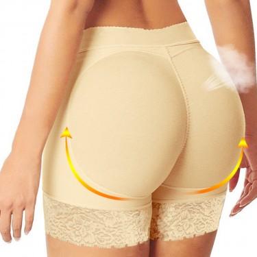 Butt Lifter Shapewear with Pads 2-in-1 Butt Lifter & Thigh Trimmer Support  Knickers for Women Tummy Control,Beige-XXL (Beige XL) : :  Clothing, Shoes & Accessories