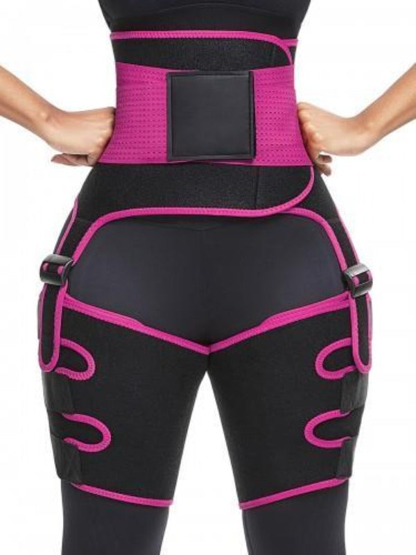 3 In 1 Waist Trainer 3 In 1 Elastic Band Hip And Thigh Waist