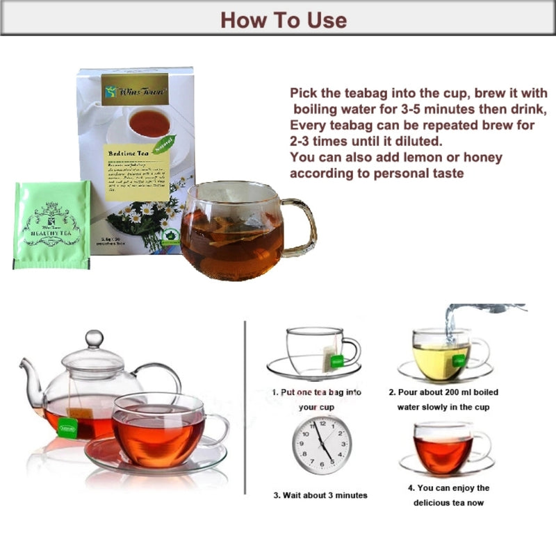 Bedtime Tea | Herbal Tea for Insomnia, Stress, Anxiety, and Relaxation