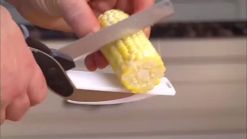 Clever Cutter 2 in 1 Smart Knife - Clever Cutter is the revolutionary  2-in-1 knife and cutting board that chops and slices your favorite foods in  seconds! The secret of the 2-in-1