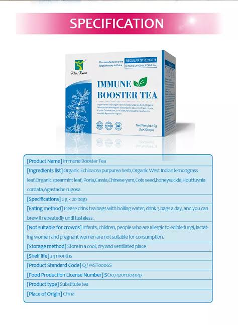 Immune Booster Tea | Natural Body Defense Tea