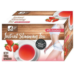 Instant Slimming Tea with Strawberry (10 Big Teabags)