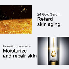 24K Gold Ampoule Face Serum (7 Bottles)