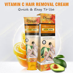 Vitamin C Hair Removal Cream with Avocado (and FREE Spatula)