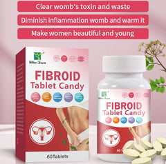 Fibroid Tablet Candy | Dietary Supplement for Womb Cleansing, Shrinking Fibroids, and Boosting Fertility