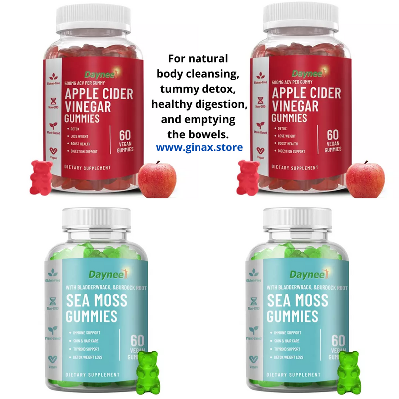 4-in-1 Body Cleanse, Immune Booster and Healthy Digestion Bundle