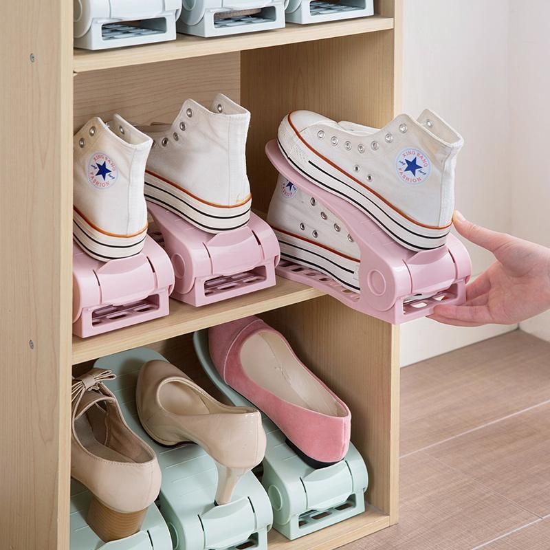 Adjustable Shoe Rack Organiser | Shoe Storage Space Saver - Ginax Store
